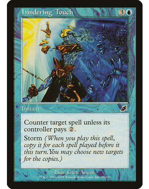 Magic: The Gathering Hindering Touch (037) Lightly Played
