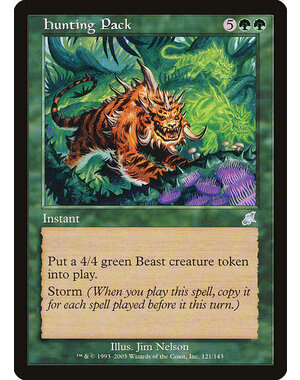 Magic: The Gathering Hunting Pack (121) Lightly Played