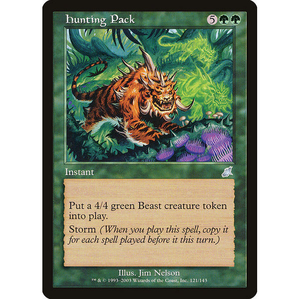 Magic: The Gathering Hunting Pack (121) Lightly Played