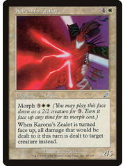 Magic: The Gathering Karona's Zealot (018) Lightly Played