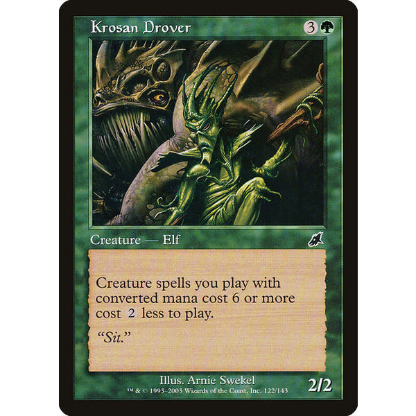 Magic: The Gathering Krosan Drover (122) Moderately Played