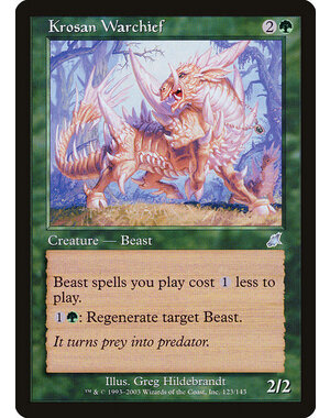 Magic: The Gathering Krosan Warchief (123) Lightly Played