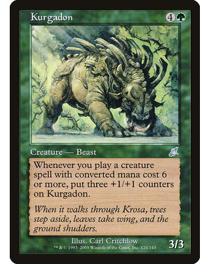 Magic: The Gathering Kurgadon (124) Lightly Played