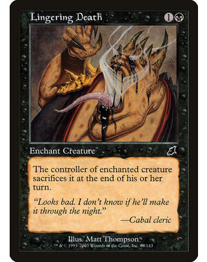 Magic: The Gathering Lingering Death (069) Lightly Played