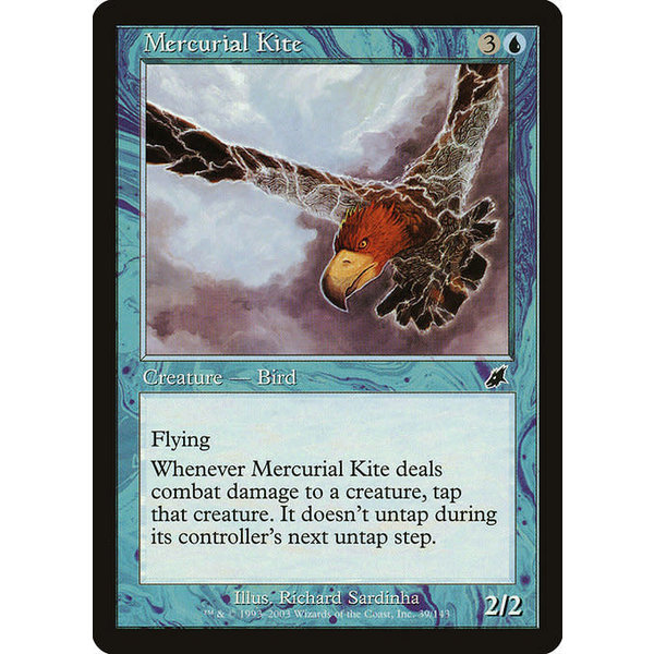 Magic: The Gathering Mercurial Kite (039) Lightly Played