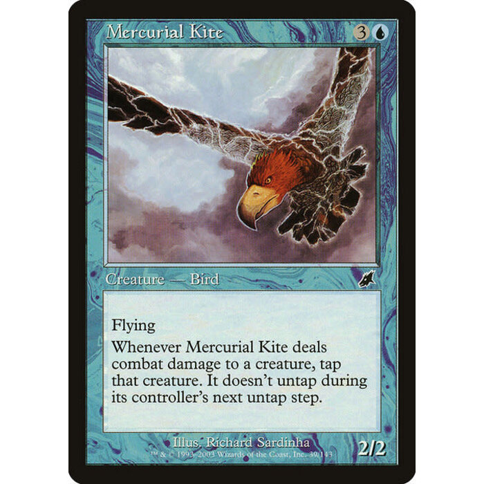 Magic: The Gathering Mercurial Kite (039) Lightly Played