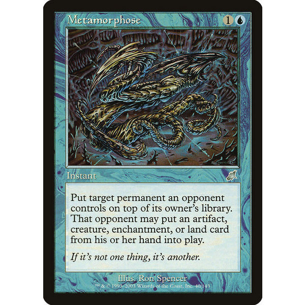 Magic: The Gathering Metamorphose (040) Lightly Played