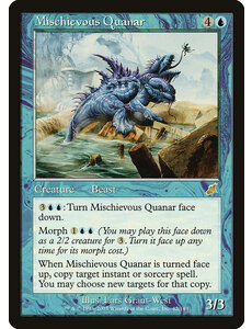 Magic: The Gathering Mischievous Quanar (042) Heavily Played Foil