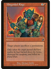 Magic: The Gathering Misguided Rage (099) Lightly Played