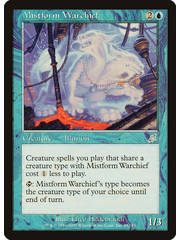 Magic: The Gathering Mistform Warchief (043) Moderately Played