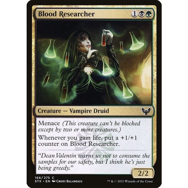 Magic: The Gathering Blood Researcher (166) Near Mint