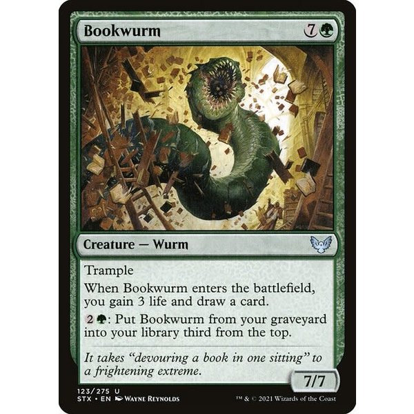 Magic: The Gathering Bookwurm (123) Near Mint