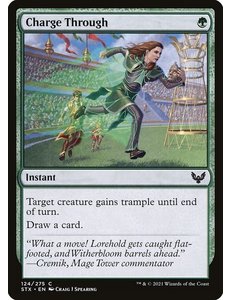 Magic: The Gathering Charge Through (124) Near Mint