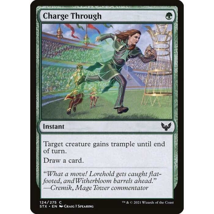 Magic: The Gathering Charge Through (124) Near Mint