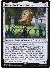Magic: The Gathering Codie, Vociferous Codex (253) Near Mint