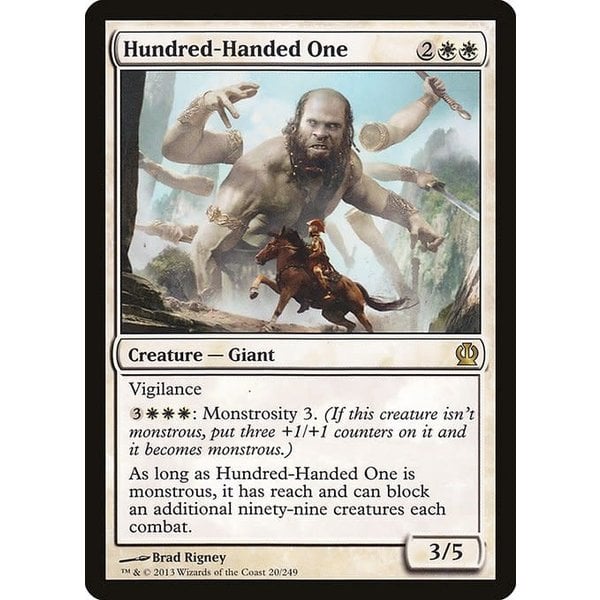 Magic: The Gathering Hundred-Handed One (020) Lightly Played Foil