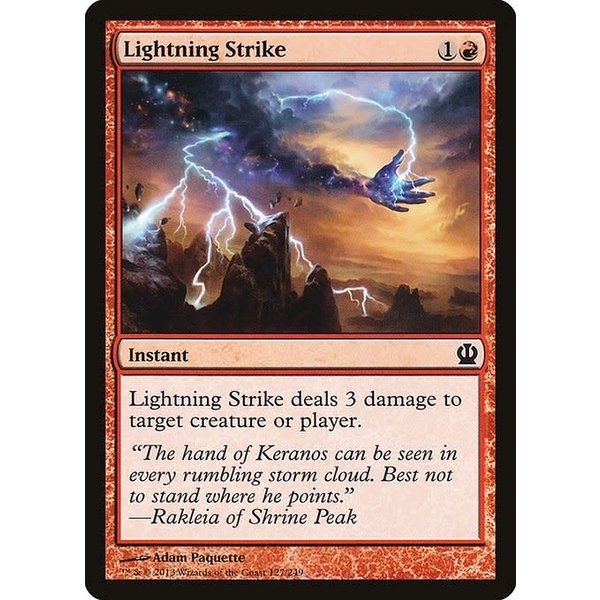 Magic: The Gathering Lightning Strike (127) Lightly Played