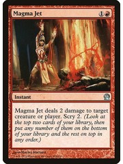 Magic: The Gathering Magma Jet (128) Lightly Played Foil
