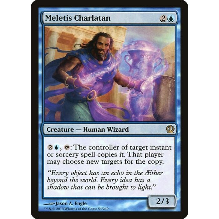 Magic: The Gathering Meletis Charlatan (054) Lightly Played