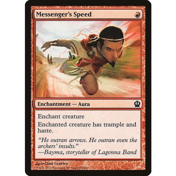 Magic: The Gathering Messenger's Speed (129) Lightly Played