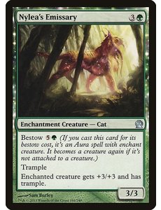 Magic: The Gathering Nylea's Emissary (168) Lightly Played