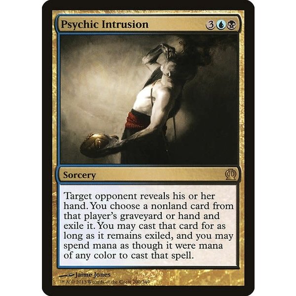 Magic: The Gathering Psychic Intrusion (200) Lightly Played
