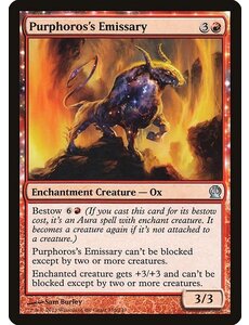 Magic: The Gathering Purphoros's Emissary (136) Lightly Played
