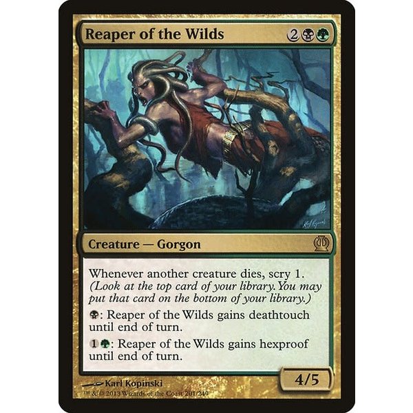 Magic: The Gathering Reaper of the Wilds (201) Lightly Played