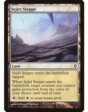 Magic: The Gathering Sejiri Steppe (142) Moderately Played