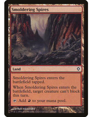 Magic: The Gathering Smoldering Spires (143) Moderately Played