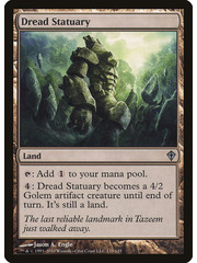 Magic: The Gathering Dread Statuary (135) Moderately Played