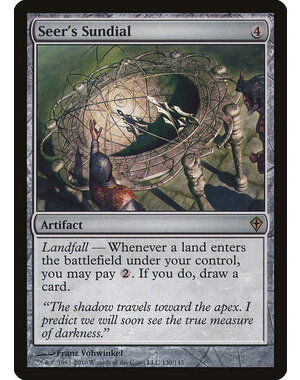 Magic: The Gathering Seer's Sundial (130) Lightly Played
