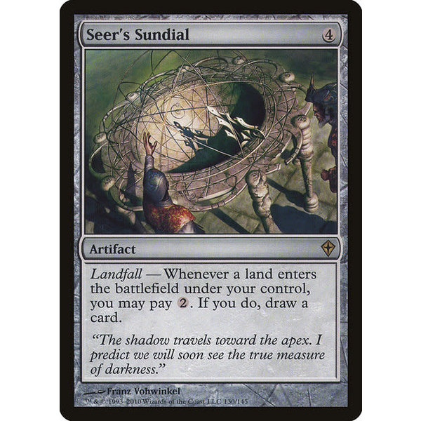 Magic: The Gathering Seer's Sundial (130) Moderately Played