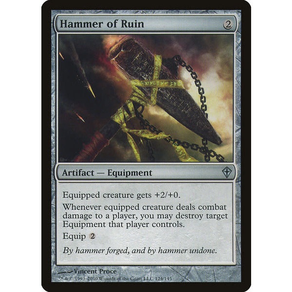 Magic: The Gathering Hammer of Ruin (124) Moderately Played