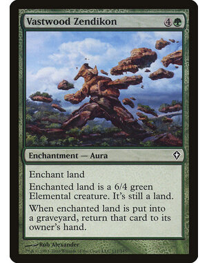 Magic: The Gathering Vastwood Zendikon (117) Moderately Played