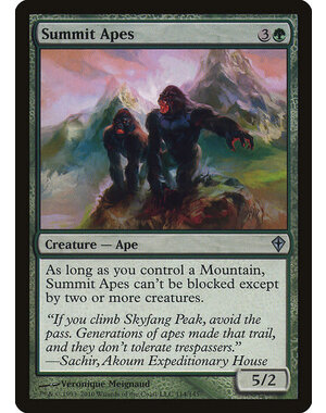 Magic: The Gathering Summit Apes (114) Moderately Played