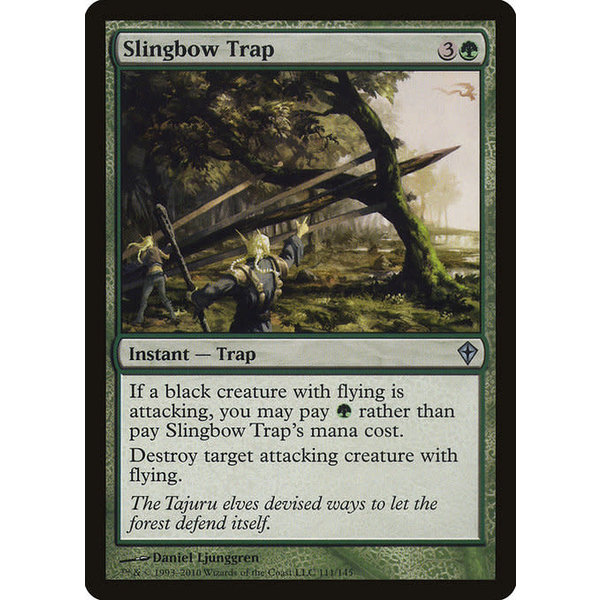 Magic: The Gathering Slingbow Trap (111) Moderately Played Foil