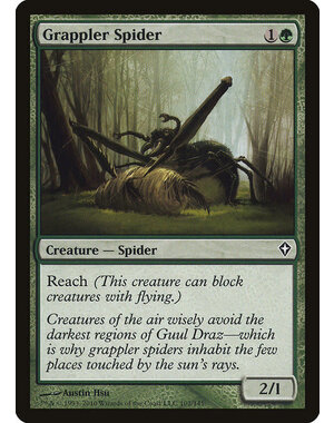 Magic: The Gathering Grappler Spider (102) Lightly Played