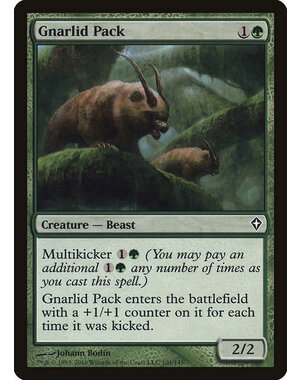 Magic: The Gathering Gnarlid Pack (101) Moderately Played Foil
