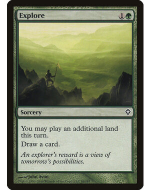 Magic: The Gathering Explore (099) Moderately Played