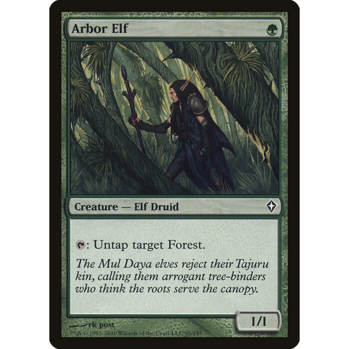 Magic: The Gathering Arbor Elf (095) Lightly Played