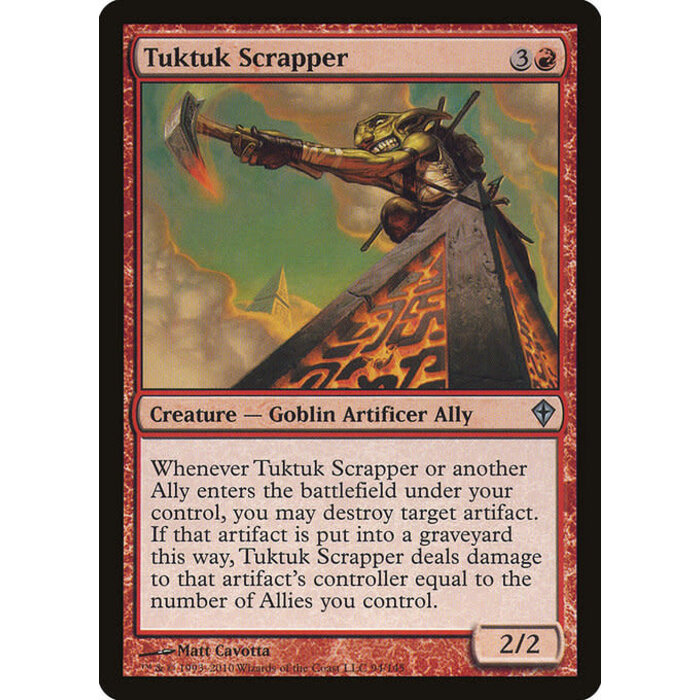 Magic: The Gathering Tuktuk Scrapper (094) Lightly Played Foil - Japanese