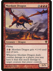 Magic: The Gathering Mordant Dragon (085) Lightly Played - Japanese