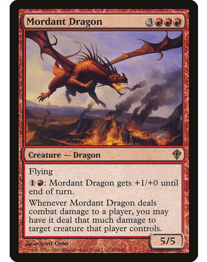 Magic: The Gathering Mordant Dragon (085) Lightly Played - Japanese
