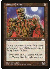 Magic: The Gathering Straw Golem (158) Lightly Played