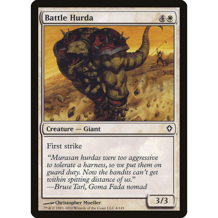 Magic: The Gathering Battle Hurda (004) Moderately Played Foil