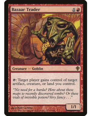 Magic: The Gathering Bazaar Trader (072) Lightly Played - Japanese