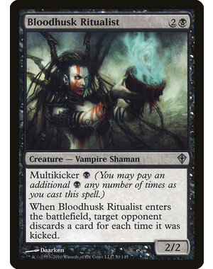 Magic: The Gathering Bloodhusk Ritualist (050) Moderately Played