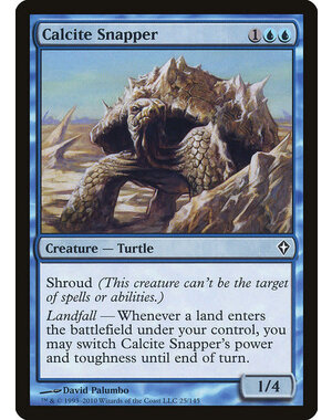 Magic: The Gathering Calcite Snapper (025) Moderately Played