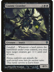 Magic: The Gathering Caustic Crawler (054) Lightly Played Foil
